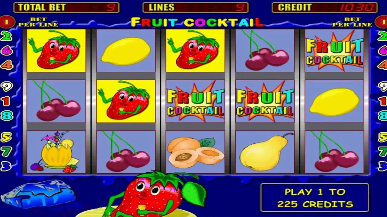 fruit cocktail slot machine