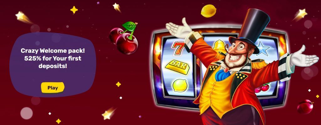 crazy star casino bonus