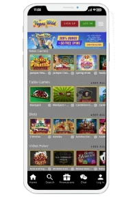 vegas wild casino mobile