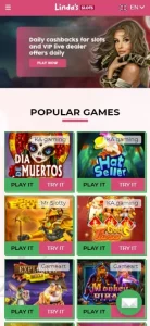 Lady linda casino mobile