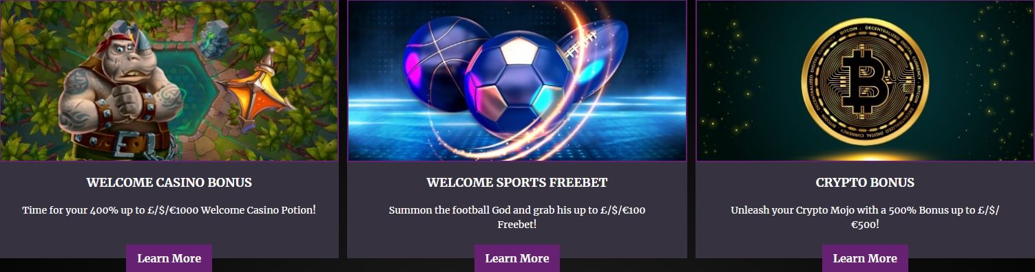 black magic casino bonus