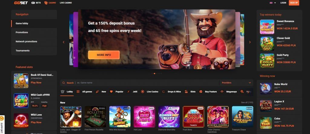 GGbet casino
