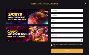 Goldenbet login